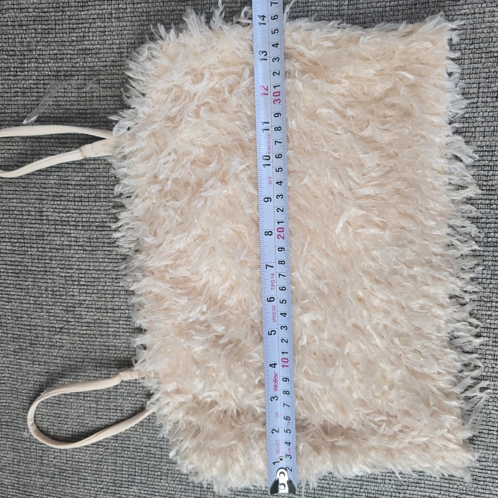 The Buckle Willow & Root Women's Small Faux Feathers‎ Strappy Crop Tank.E156 - Picture 3 of 10